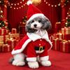 Pet Christmas Clothes Party Photo Booth Props Christmas Pet Clothes Keep Warm Autumn and Winter Dog Transformation