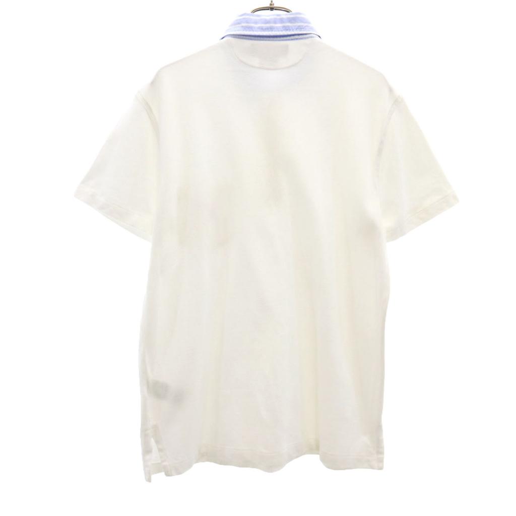 Polo by Ralph Lauren Short Sleeve Custom Fit Polo Shirt M White Fawn Men's Used