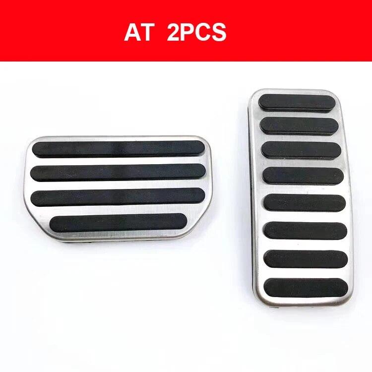 Stainless Car Accelerator Oil Pedal Brake Pedal Clucth Pedal Cover for Suzuki Vitara SX4 S-Cross Scross 2015 2016 2017 2018