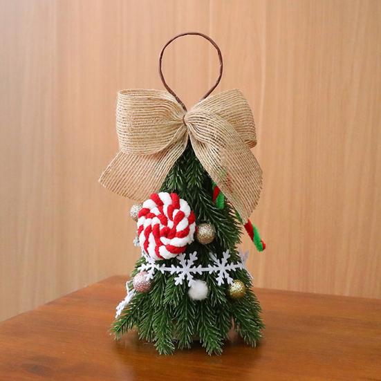 Christmas Tree Decoration Small Artificial Pine Tree Hanging Ornaments