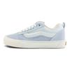 Vans Knu Skool Comfortable Versatile Durable Breathable Low-Top Skate Shoes Unisex Sneaker Light-Blue VN0009QCDNB