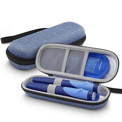 Portable EVA Insulin Cooling Bag Waterproof Thermal Insulated Pen Bag Glaciated Cold Storage Bag