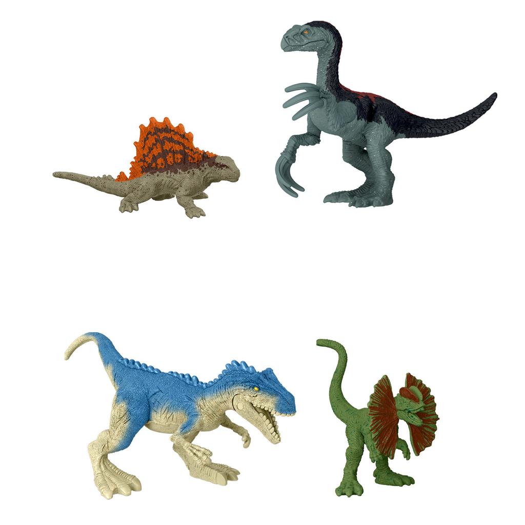 Mattel Jurassic World Minifigure Box Assortment 2024 3rd Edition, Children's Figures, Blind Pack, Ages 3 and Up, 986J-GWP38