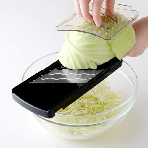 Ernest [Made In Japan] Slicer (Julienning) with 3x Speed ??(3x Triple Wave) - A Favorite Brand of Major Restaurants. Limited Edition Black Color. A-77