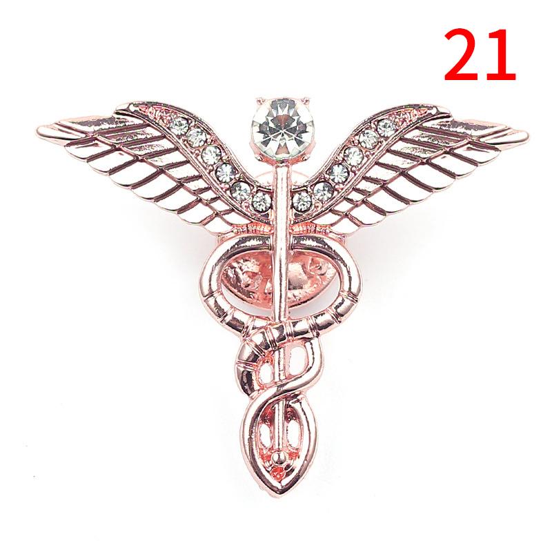1Pc Women Accessories Doctors Nurse Medical Jewelry Newborn Brooches Metal Lapel Pin