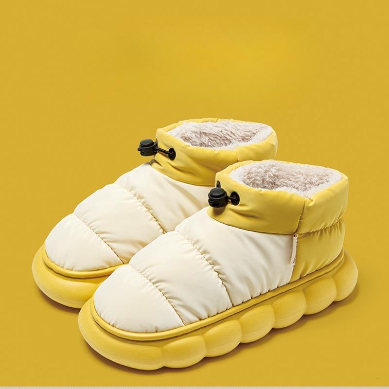 Winter Boots for Women Chunky High Heels Ladies Shoes Thick Platform Waterproof Comfortable Soft Warm Fur Female Snow Boot