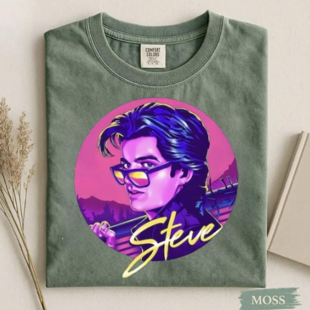 Steve Harrington T-shirt Stranger Things Shirt Comfort Colors Mens Womens Tee
