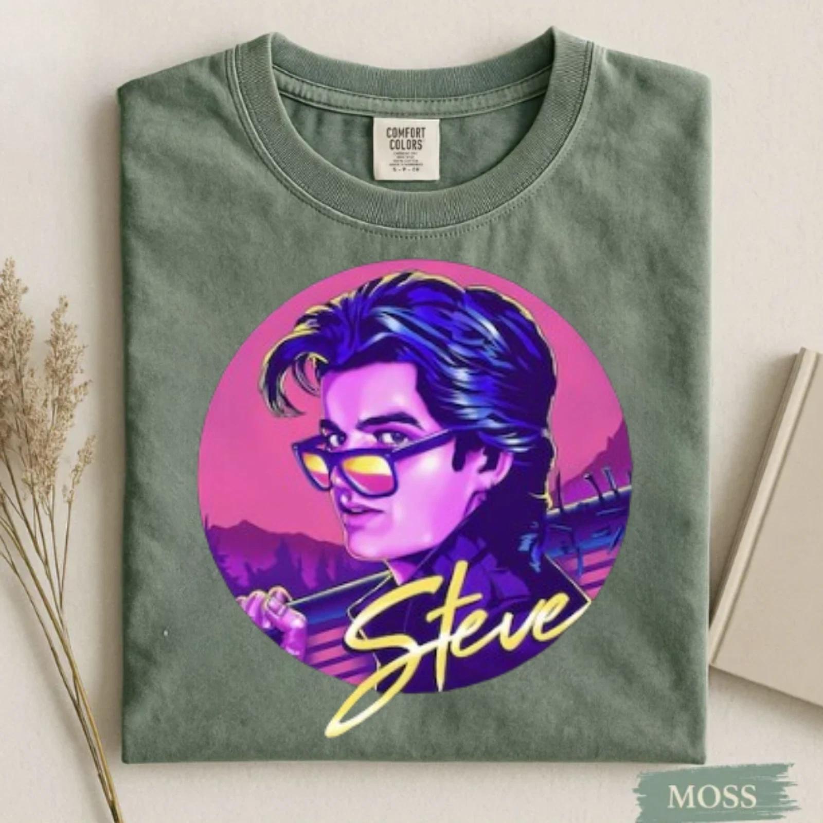 Steve Harrington T-shirt Stranger Things Shirt Comfort Colors Mens Womens Tee 4XL