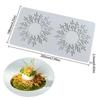Non-Stick Dessert Decorating Mold Food Grade Fondant Mold Thin Cake Lace Mold  Cake Decorating