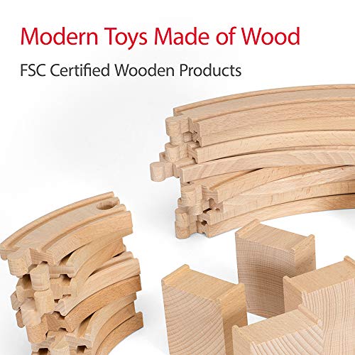 BRIO 50-Piece Add-On Rail Set 33772