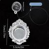 Betta Fish Exercise Mirror with Engraving Ideal for Retro Styled Aquatic Environment