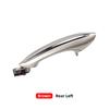 For BMW F02 F10 F06 F07 Car Exterior Comfort Access Door Handle  Keyless Go Replacement For BMW 5 6 7 Series Black White Brown