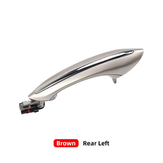 For BMW F02 F10 F06 F07 Car Exterior Comfort Access Door Handle Keyless Go Replacement For BMW 5 6 7 Series Black White Brown