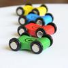 1/4Pcs Kids Wooden Gliding Car Toy Ramp Race Slide Track Mini Car Games Replacement Car Colorful Model Vehicle Playthings Ideal For Boys