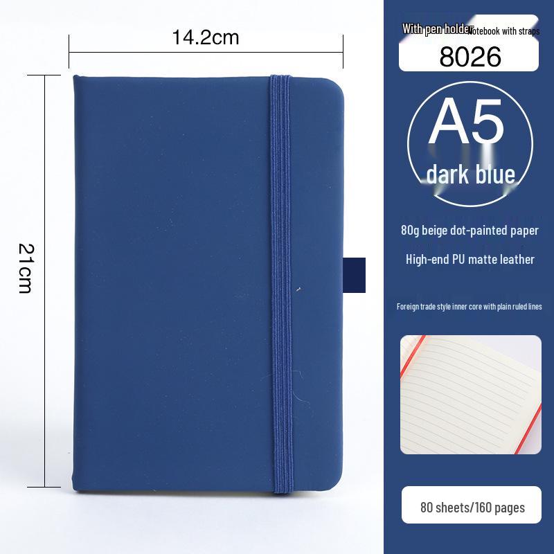 Colorful A5 Spiral-bound Office & Student Hardcover Notebook Diary