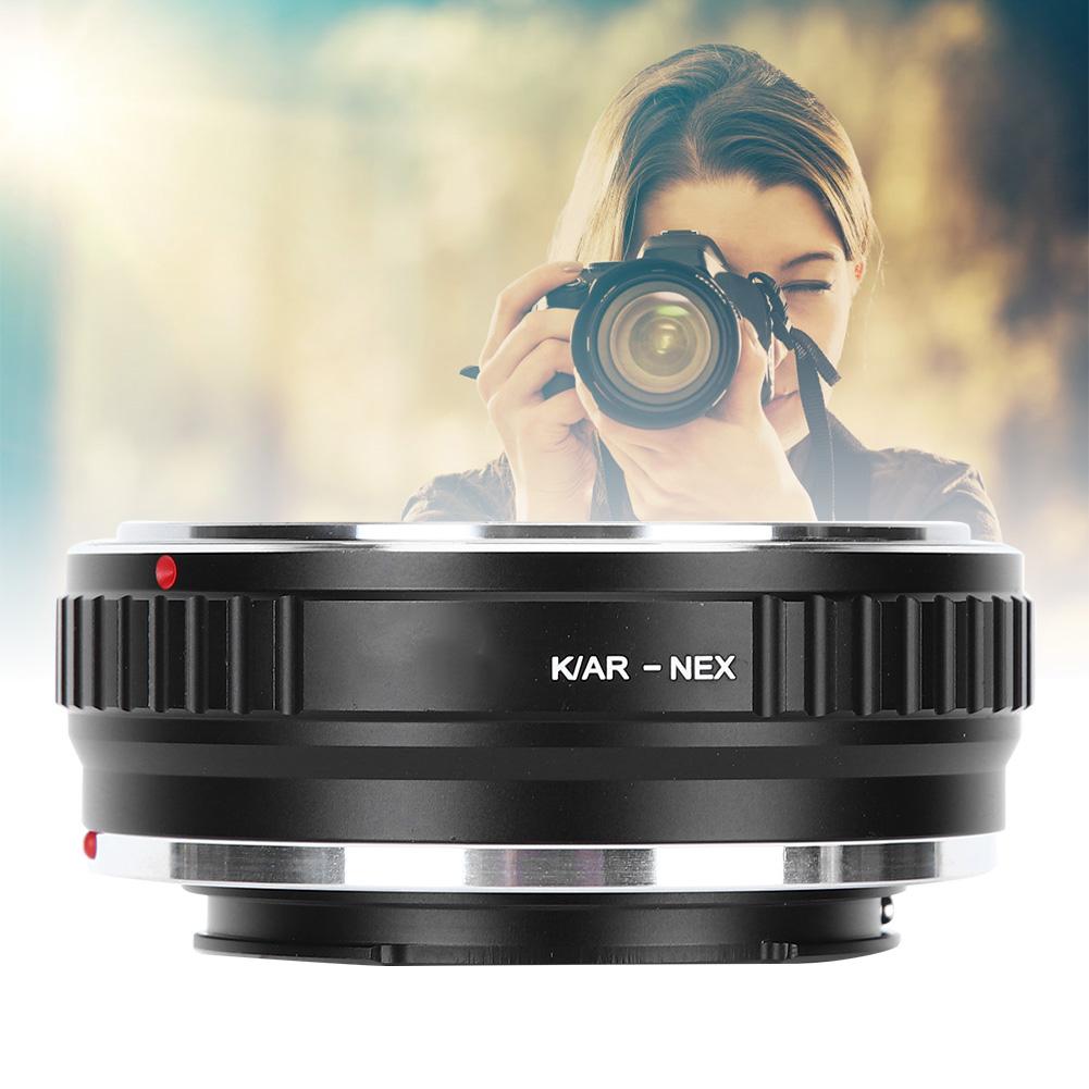 Fikaz K AR‑NEX Lens Adapter Ring for Konica AR Mount Lenses To for Sony E Mount Camera