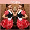 Girl Minnie Mouse Clothe Headgear Halloween Show Costume Party Sets Dresses