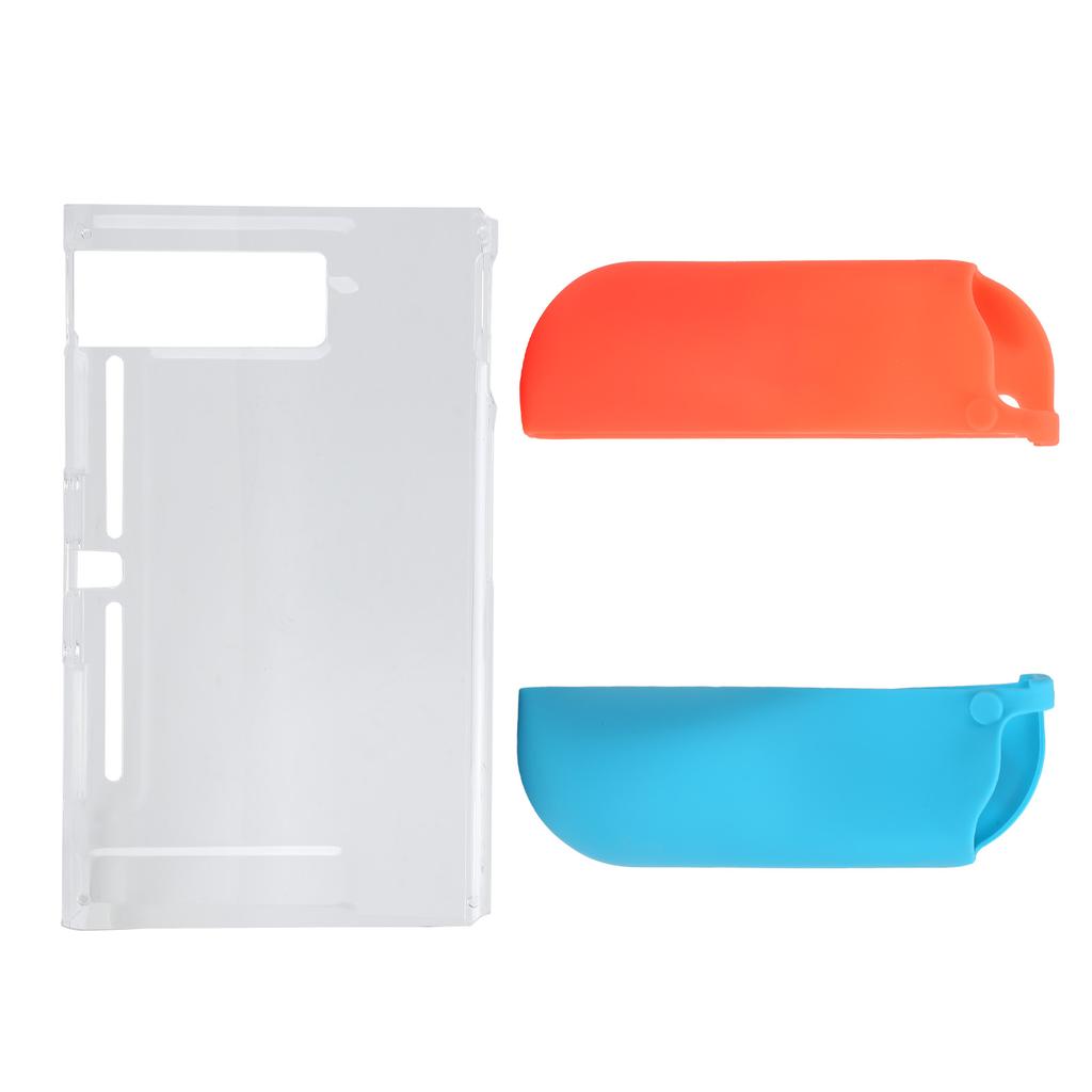 For Switch Protective Case Game Console PC Silicone AntiScratch Shell Cover Protector