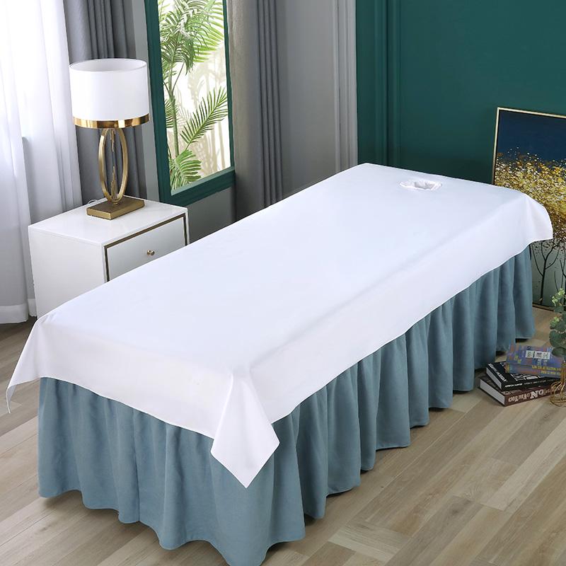 Waterproof & Oilproof White Beauty Salon Massage Bed Sheet