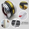 1pc 118.11inX0.79in Self adhesive desktop edge wall corner decorative strip, DIY PVC wall corner skirting decorative strip