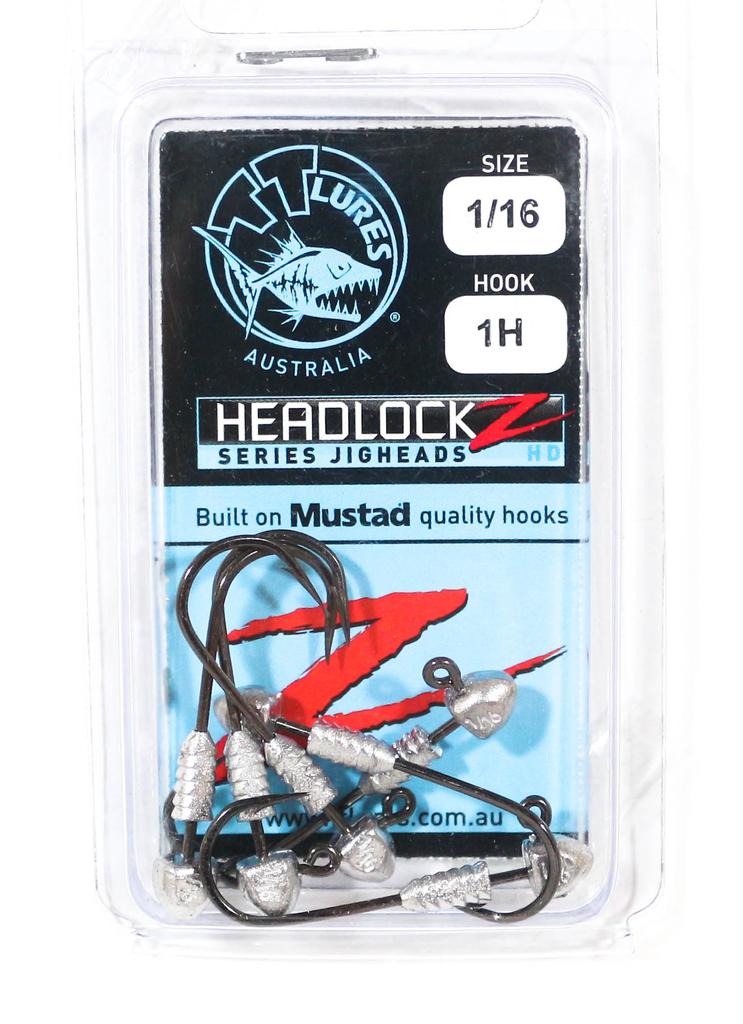 Tackle Tactics TT Headlockz HD Jig Head 1/16 Oz 1 6/pack (3535)