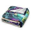 Anime Yu Gi Oh Card Blanket Cover Fleece  Warm Throw Blanket for Airplane Travel Bedroom Quilt