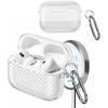 CCSmall for Apple AirPods Pro 3 Case with Carabiner Fiber Black