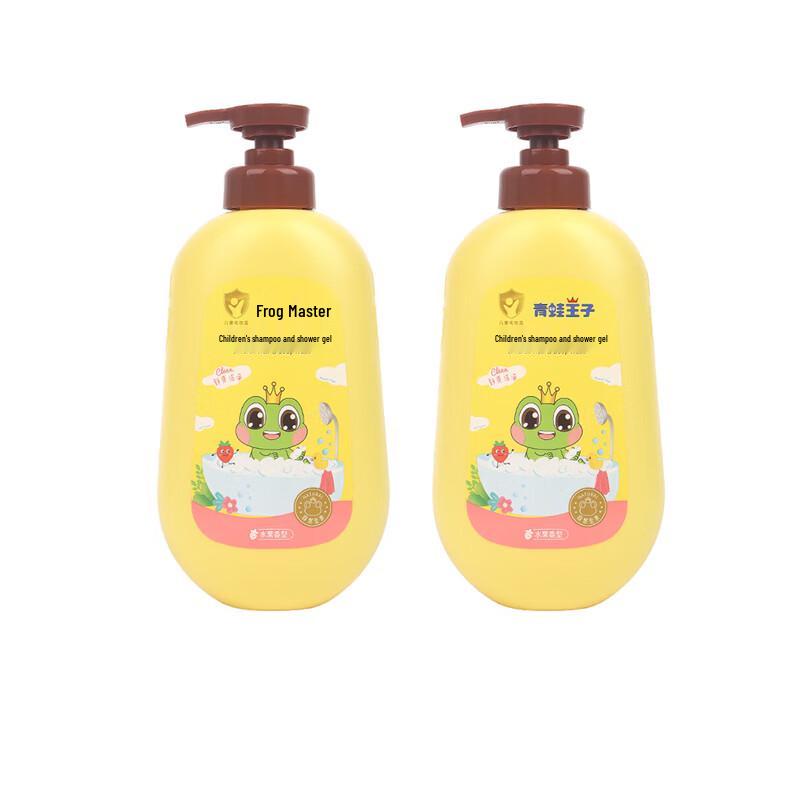 Лягушонок-принц Детский шампунь и гель для душа 2-в-1 двойная упаковка