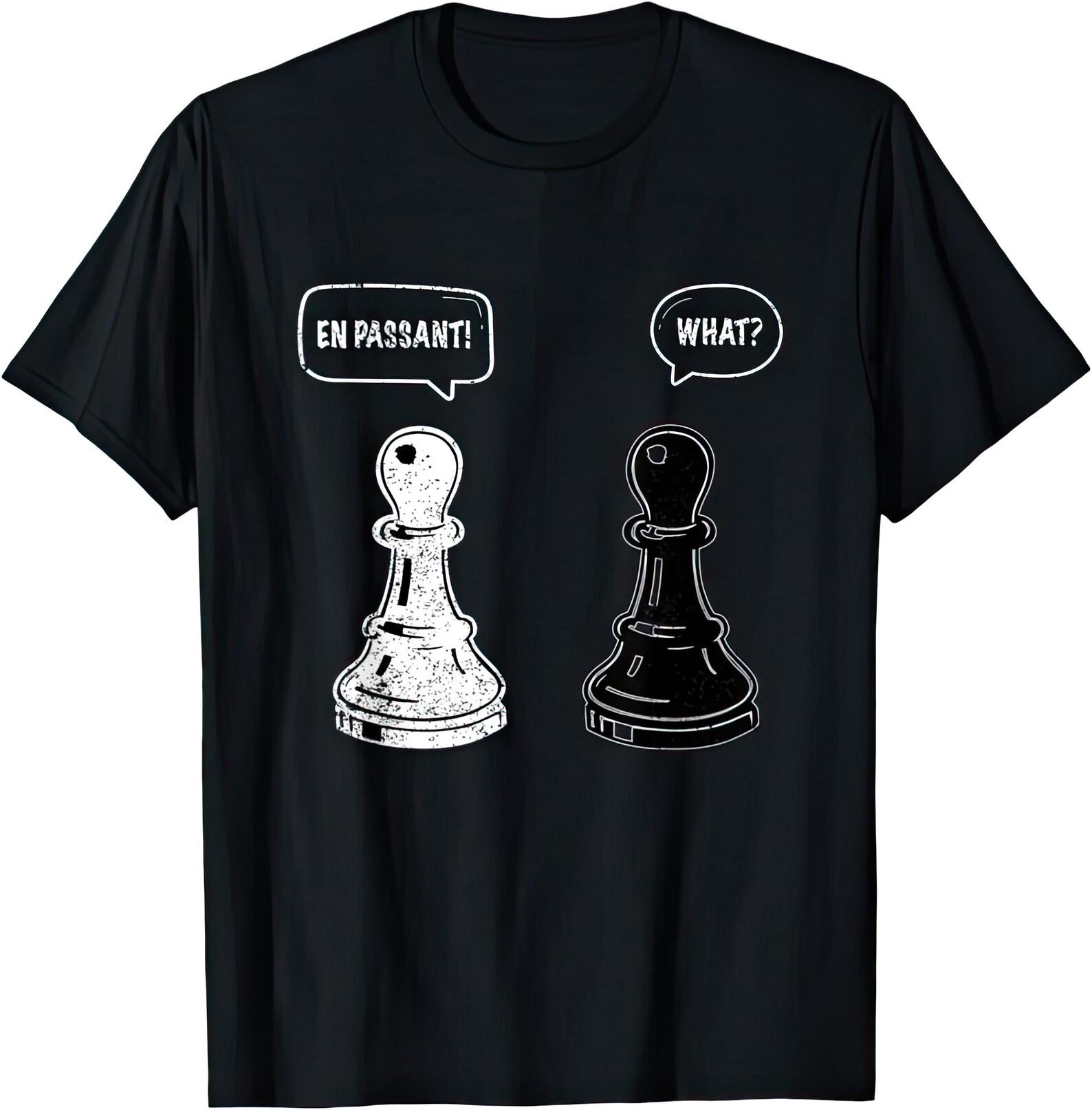 Chess En Passant What? T shirt M