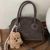 Hand-held Bowling Bag Women's Winter New Trendy Pillow Bag Commuting High-value Single Bag