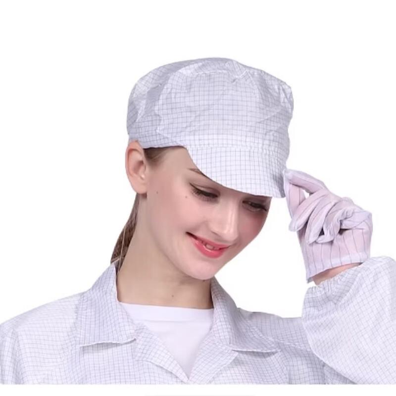 Antistatic Mesh Work Cap for Cleanrooms