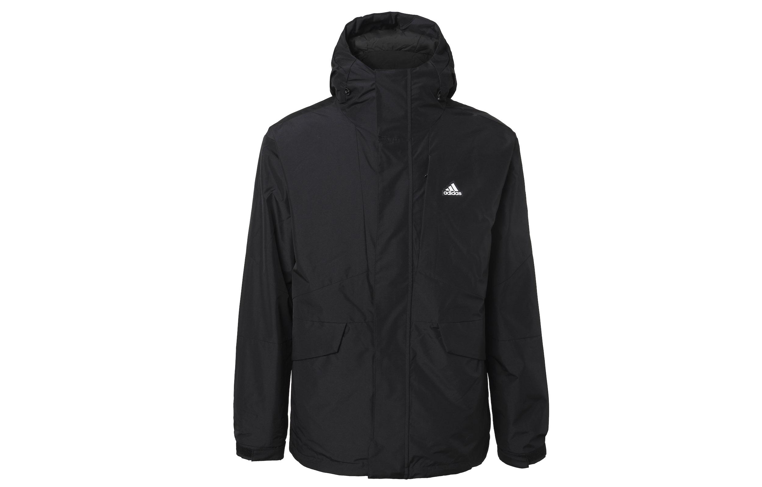 Adidas Down Jackets Men s Black Hooded Moderate IL8916 XL