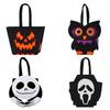 Sac À Bonbons d’Halloween En Feutre - AIMOONSA - Lot De 4 Sacs - Style A11 Multicolore