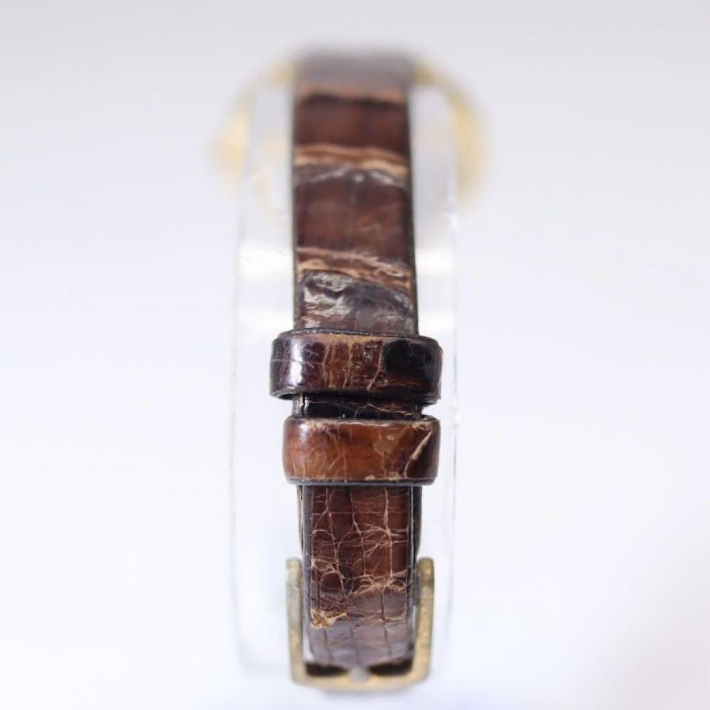 [USED] Seiko Quartz Watch, Gold/Brown Leather, Women's