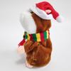 Talking Hamster Toy With Christmas Hat and Scarf