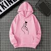 Fleece hoodie sweater men's and women's clothing autumn and winter couple tops loose