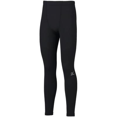 K2JB1190 Training Long Size L Men's Tights, Moisture-Wicking, Quick-Drying, Black/Red,