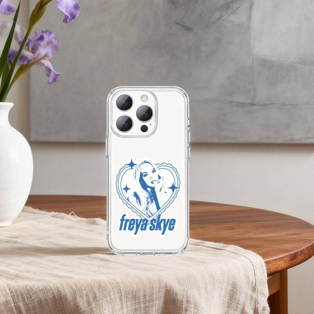 

F-Freya S-Skye-E Singer Phone Case For iPhone17p,16,15,14,13Pro Max,us,Soft Silicone Transparent Cover iPhone13PRO