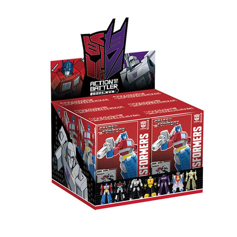 Cutie surpriză Transformare Figurină de acțiune Optimus Prime Megatron Starscream Shockwave Bumblebee Autobots Model Anime Jucărie Cadouri pentru Copii