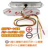 ALTEED Small Thin LED Flashlight 24 Synchronization Compatible with Vehicles Light Bar, Patterns, Function, 12V/24V (White Emitting)