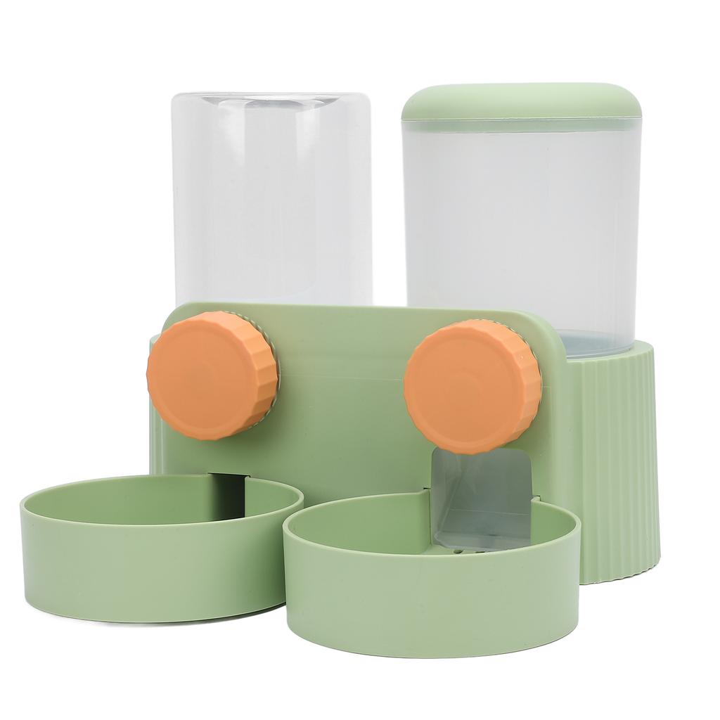 Miska na karmę dla zwierząt domowych Dozownik butelki na wodę Wielofunkcyjny Wiszący Automatyczny Samodozujący i Zestaw Poidła