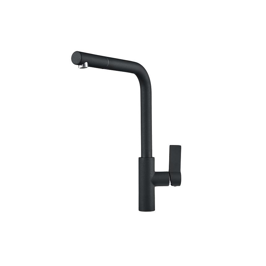 

Смеситель для кухни Granula 2502 Schwartz