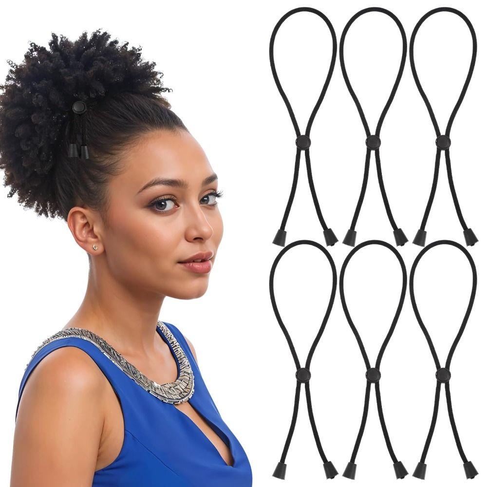 Adjustable Hair Rope African Puffs Afro Hair Ties Hot Hair Band for Thick Curly