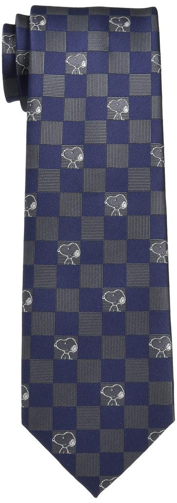 Peanuts Snoopy Tie PND48167 Gray SNOOPY Business Brand Tie Gift