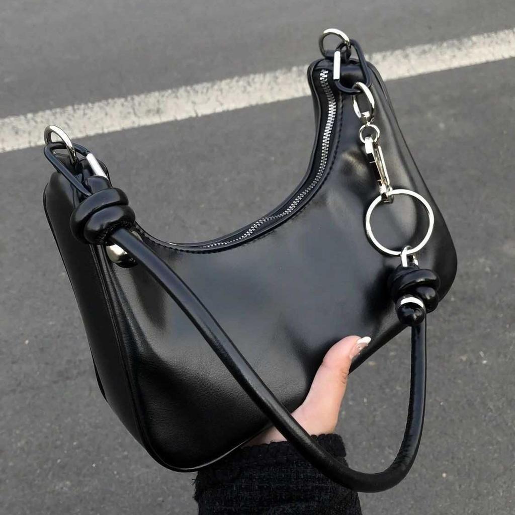 Fashion Handbag Niche Underarm Bag Women'S Spring And Summer Commuter Bag Versatile Texture Single Shoulder Dumpling Bag