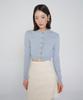 Pelote Fine Wool Crop Cardigan (Light Blue)