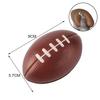 Mini Soft PU Anti-stress Small Rugby Relax Fidget Toys Office Kids Brown Pressure Release Brown Bouncy Squeeze Stress Relief Toy