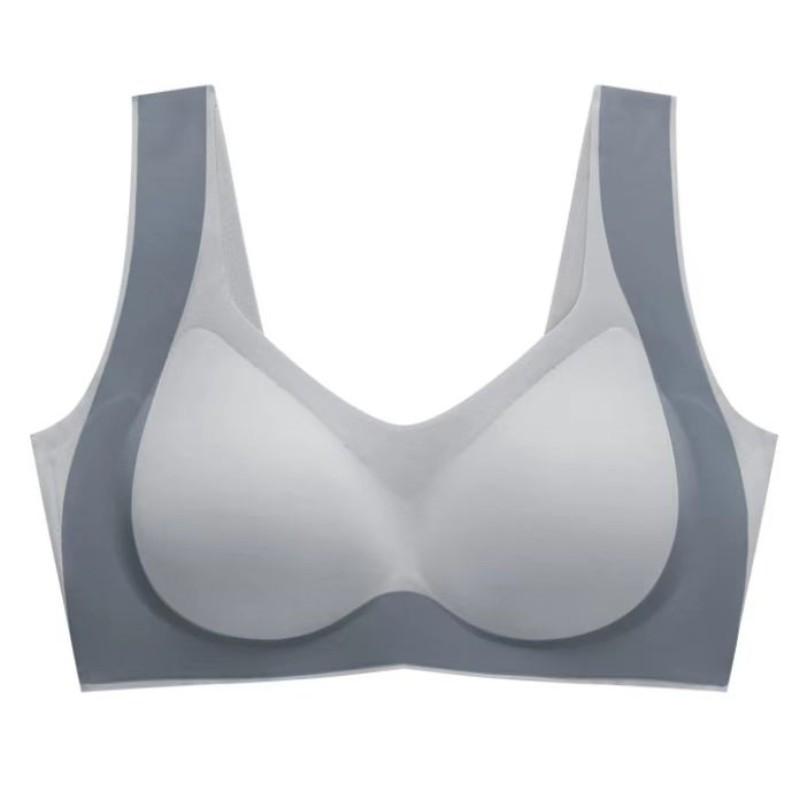 [Clothing color shell] Traceless small chest gathering adjustment type no steel ring summer thin bra M 32/70A/B/C