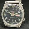 VINTAGE SEIKO 5 AUTOMATIC 7S26A JAPAN MENS BLACK COLOR DIAL WATCH A701611-5 R206c-a701611