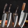 4PCS Kitchen Chef Knife Set Multipurpose Knife Utility Knife Barbecue Knife Stainless Steel Boning Knife